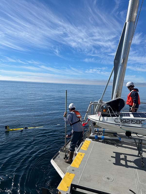 Autonomous Environmental Monitoring for Floating Offshore Wind